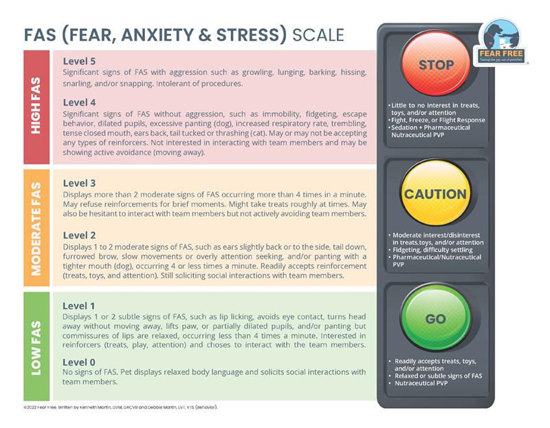 FAS scale chart